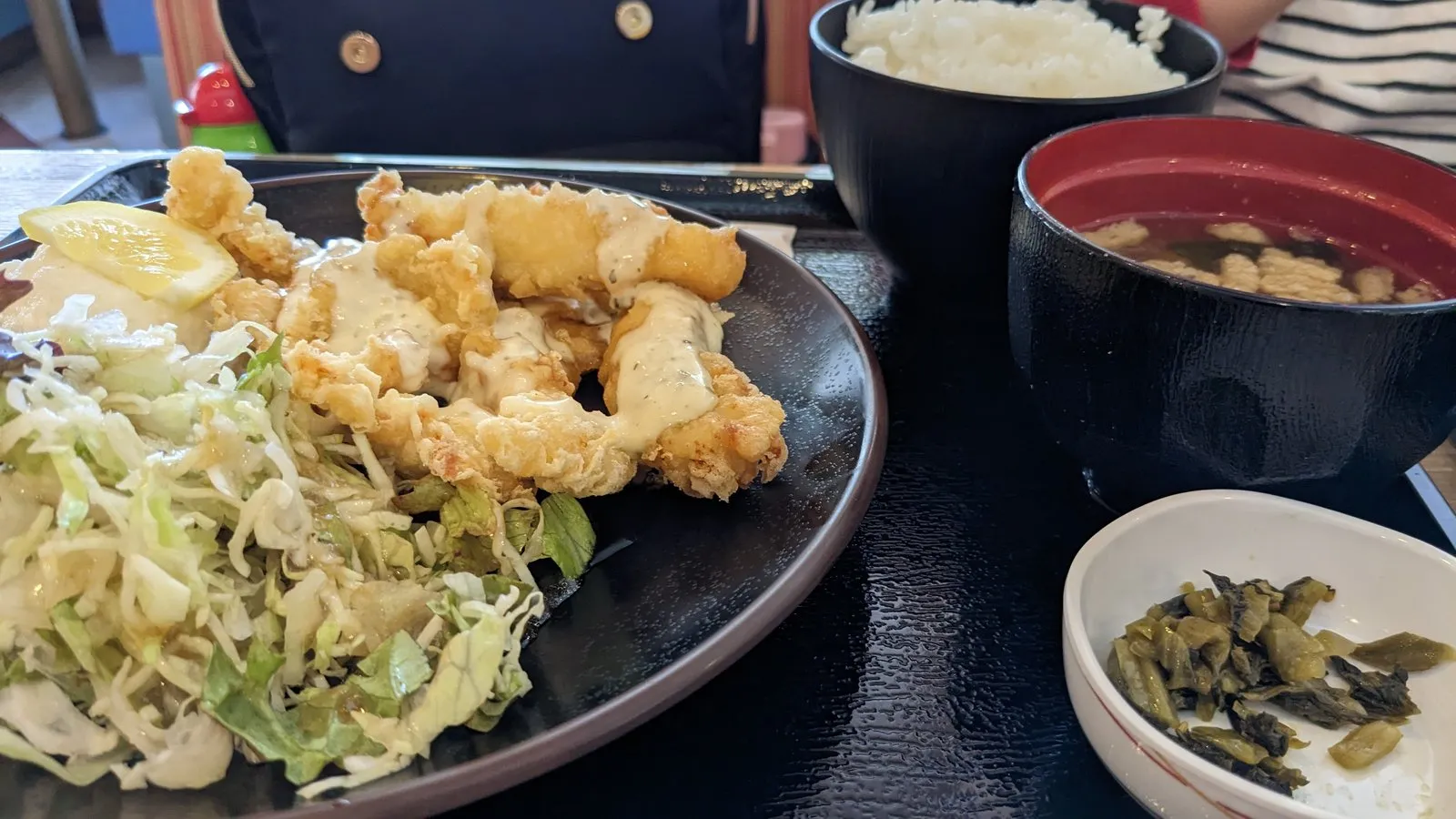 園内のレストランで食べたお昼ごはん