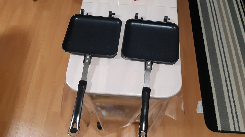 ニトリ製 ホットサンドメーカーで調理をしました qでも大活躍 ニトリ製 ホットサンドメーカーで調理をしました qでも大活躍